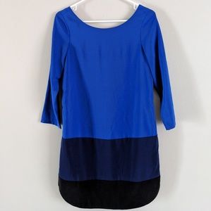 S Express blue dress